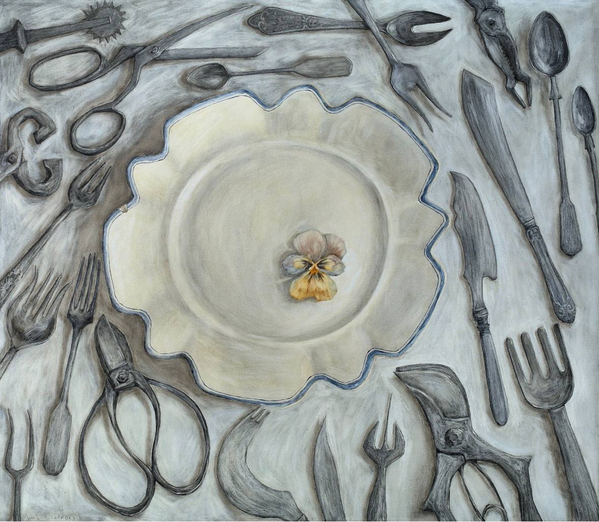 Анна Сладкова, «Без названия», 2023, холст, масло.
